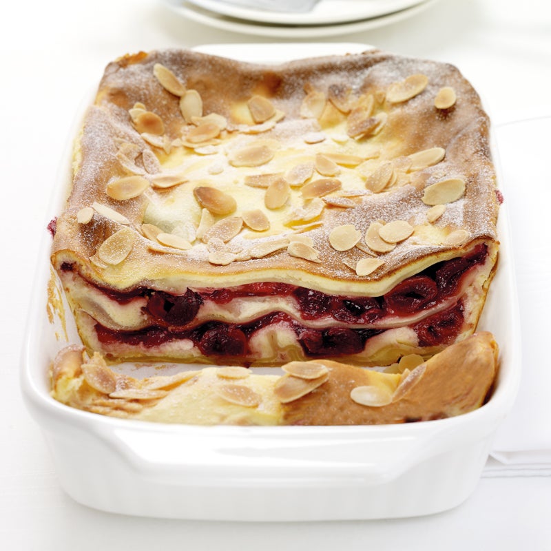 Kirschlasagne