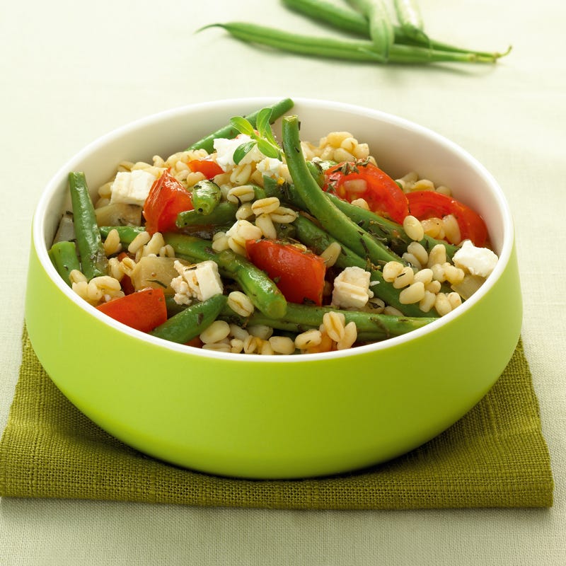 Bohnenpfanne mit Zartweizen