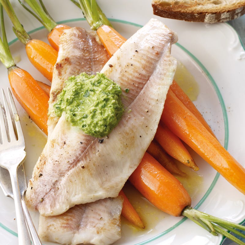 Foto Mecklenburger Forellenfilets mit Petersilienpesto von WW