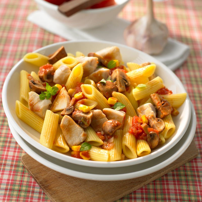 Nudeln mit Hähnchensauce Rezept | WW Deutschland Nudeln mit Hähnchensauce Rezept | WW Deutschland