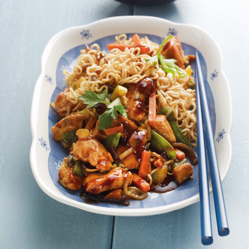 Foto Asiapfanne mit Mie-Nudeln von WW