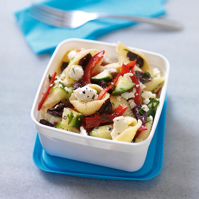 Foto Griechischer Salat mit Conchiglie von WW