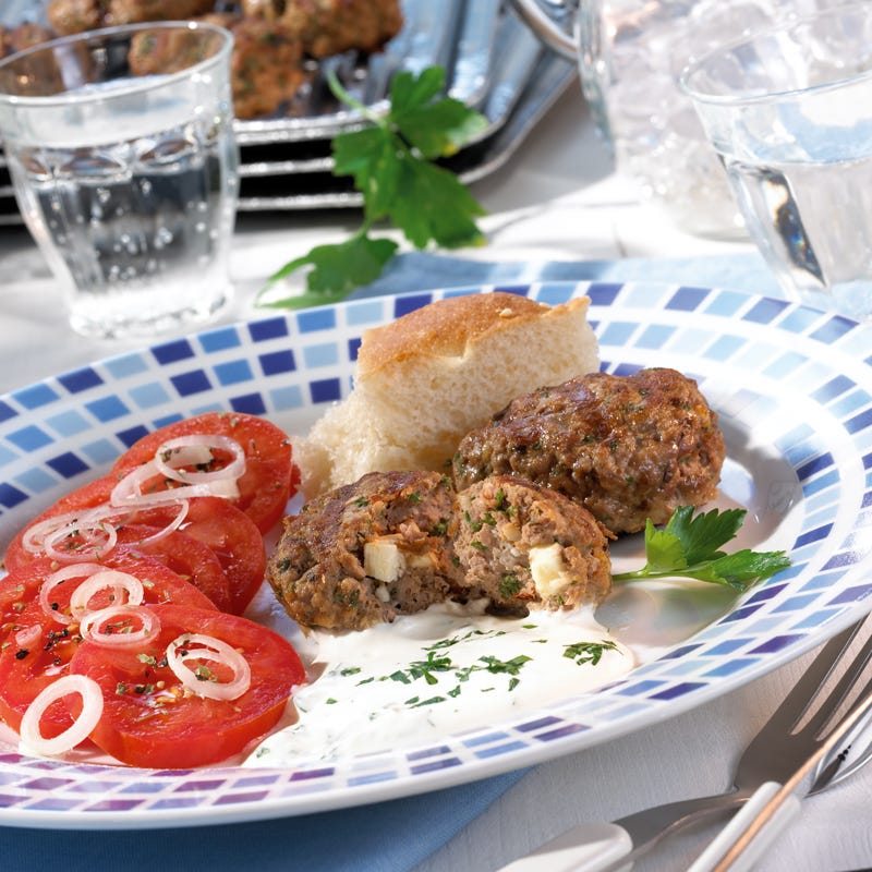 Foto Bifteki mit Knoblauchsauce von WW