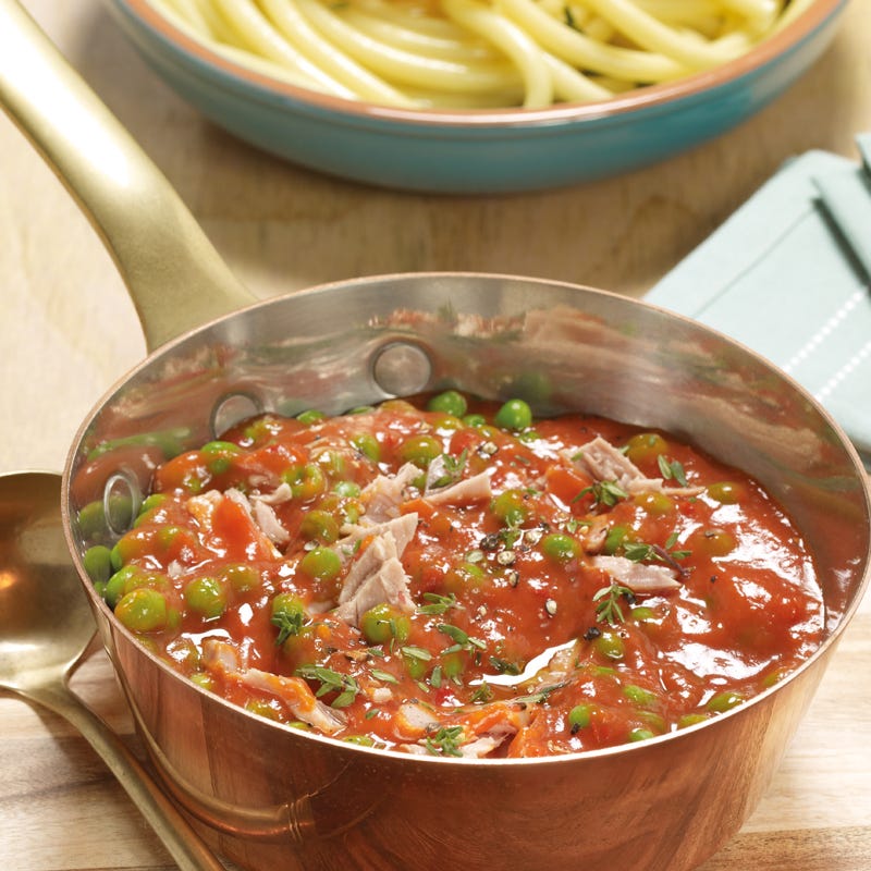 Foto Tunfischsauce mit Erbsen von WW