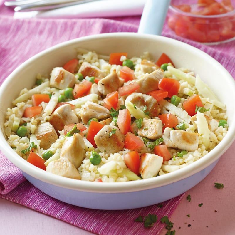 Foto Curry-Hähnchen-Pfanne von WW