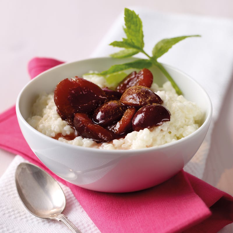 Foto Milchreis mit Zimtzwetschgen von WW