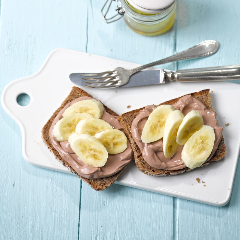 Foto Süßer Start mit Schoko, Banane und Honig von WW