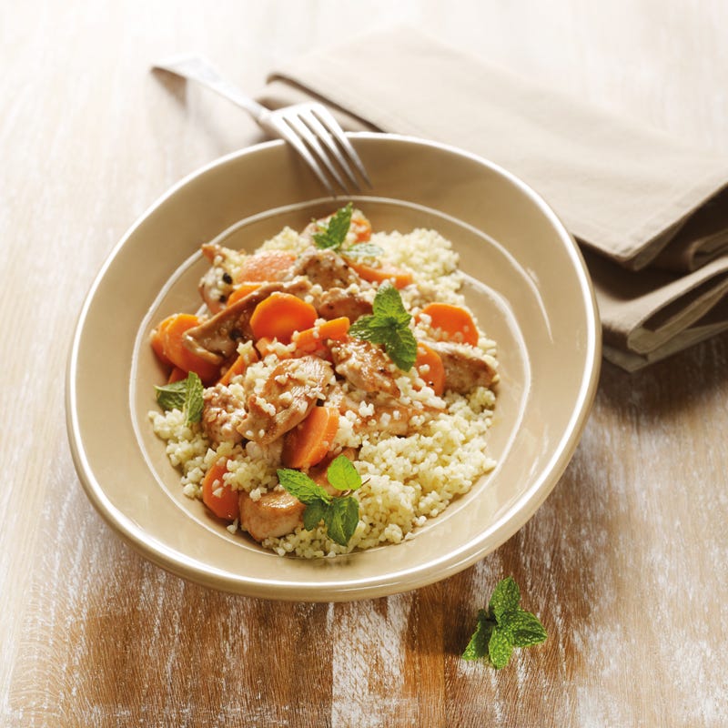 Foto Bulgurhähnchen mit Minze von WW