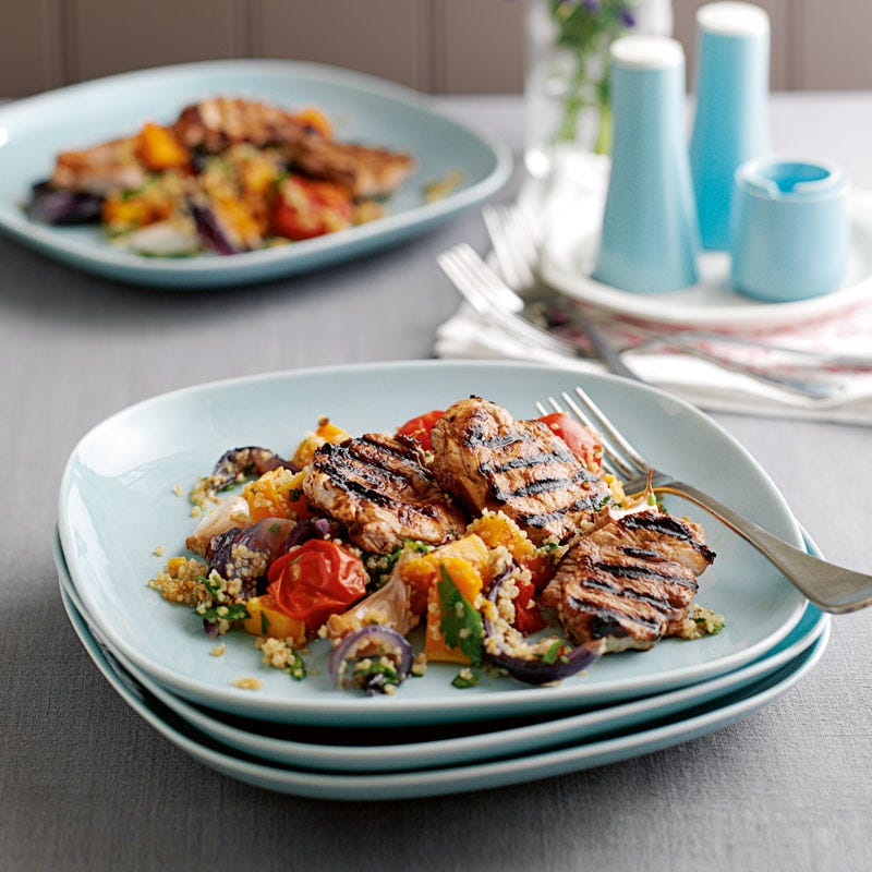 Photo of Pork, squash & quinoa salad by WW