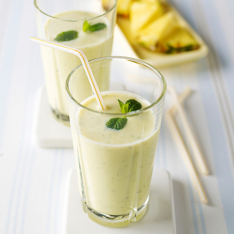 Ananas-Mint-Smoothie