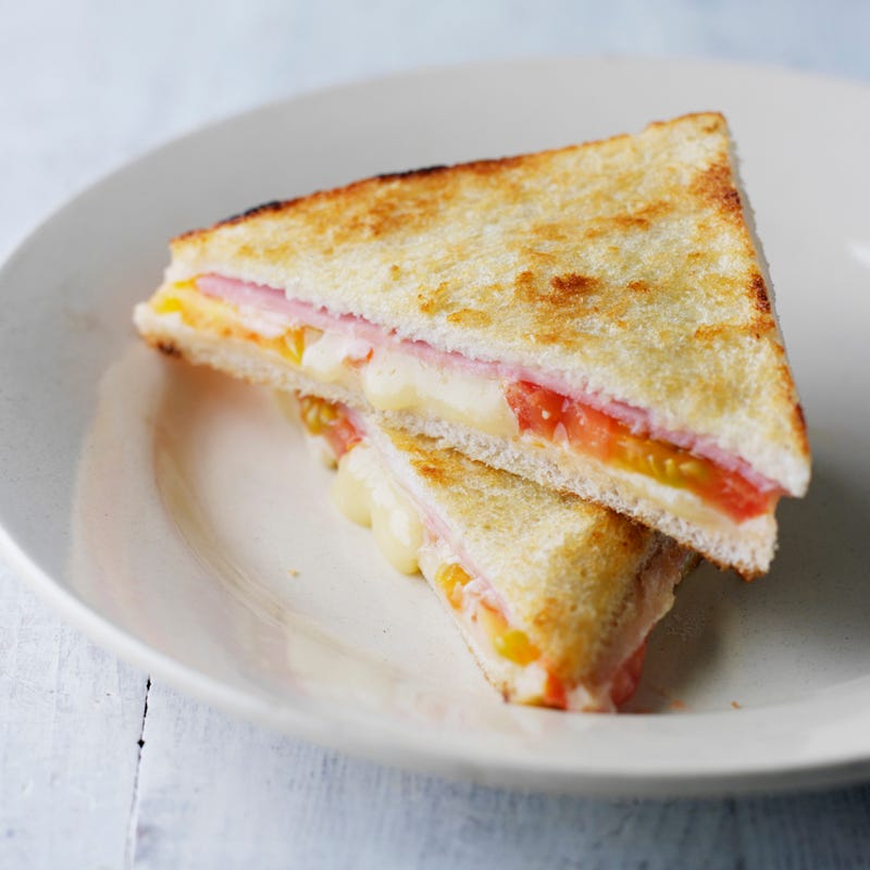 Foto Toast mit Schinken und Tomate von WW