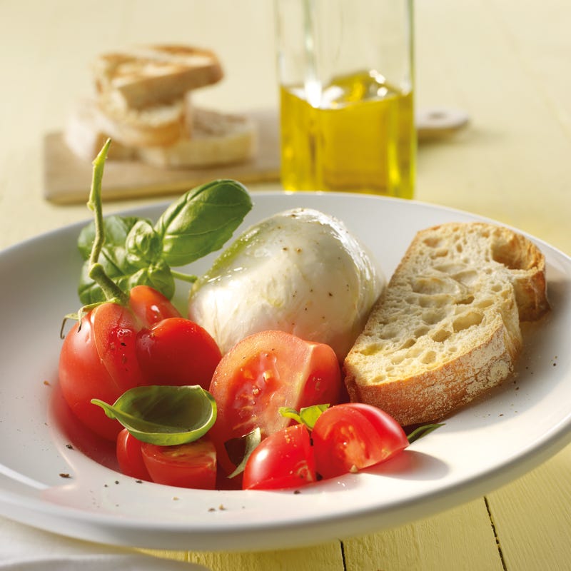 Foto Frisches Ciabatta mit Tomate-Mozzarella von WW