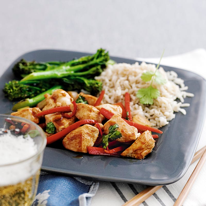 Foto Putenfleisch asiatische Art von WW