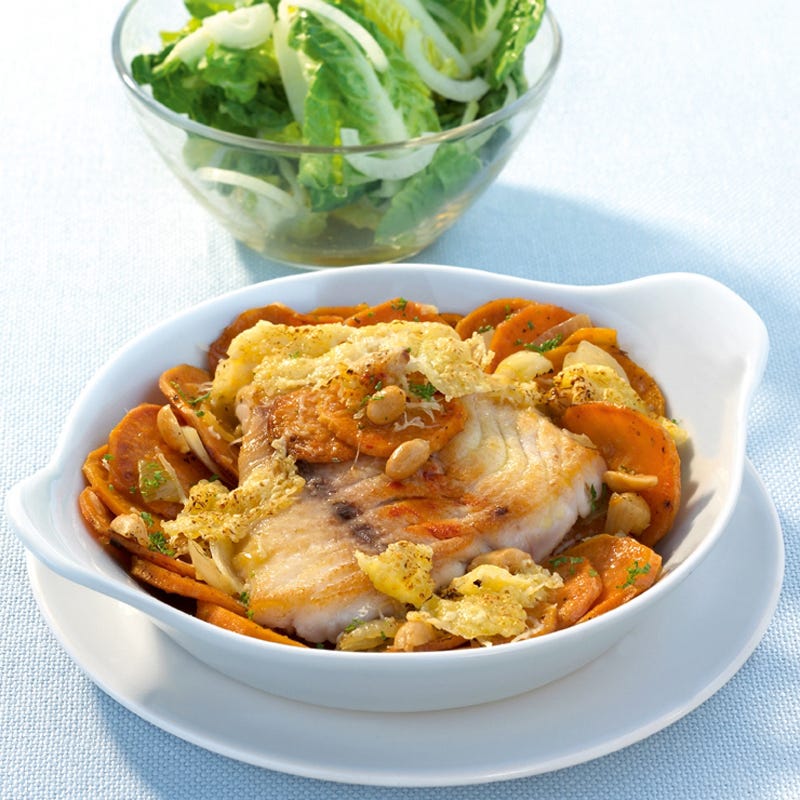 Foto Batatenauflauf mit Red Snapper von WW