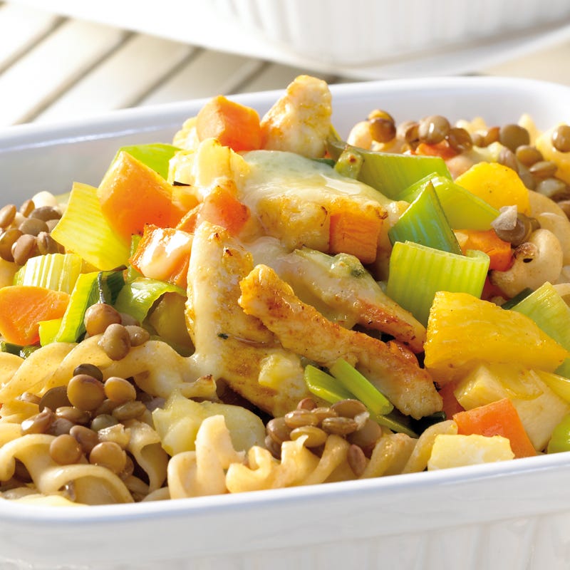 Foto Linsen-Sellerie-Auflauf mit Vollkornnudeln von WW