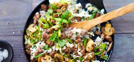 Gemüse-Tatar-Pfanne