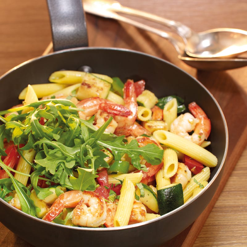 Foto Garnelen mit Pfannengemüse von WW