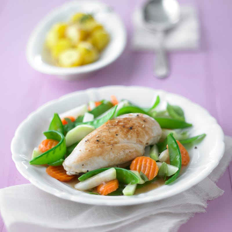 Foto Gemüsehähnchen von WW