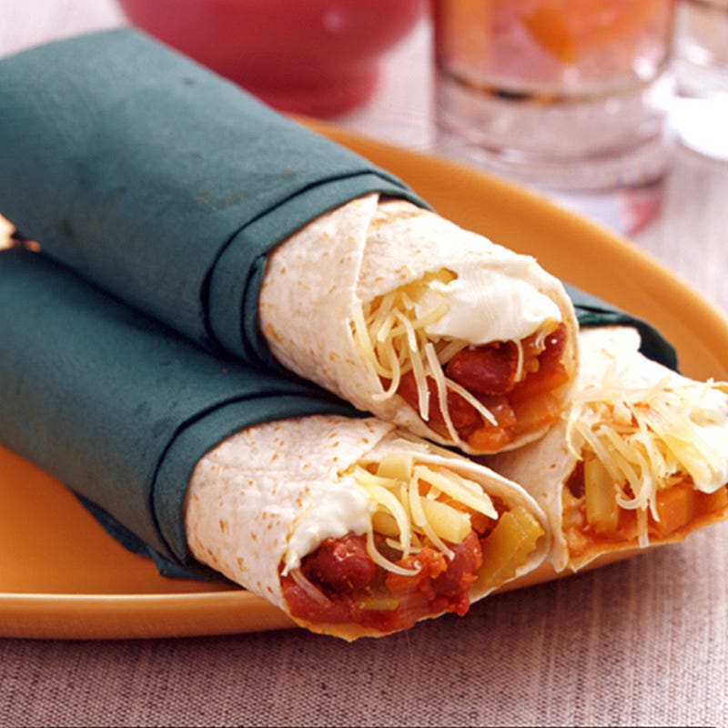 Foto Vegetarische Chili-Wraps von WW