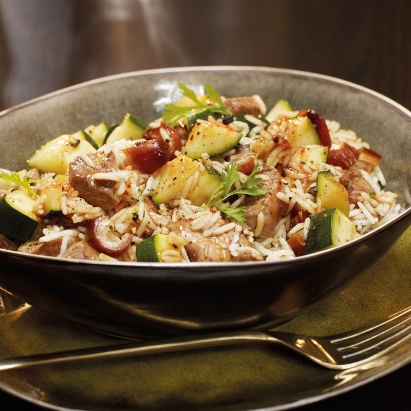 Foto Lammpilaw mit Datteln von WW