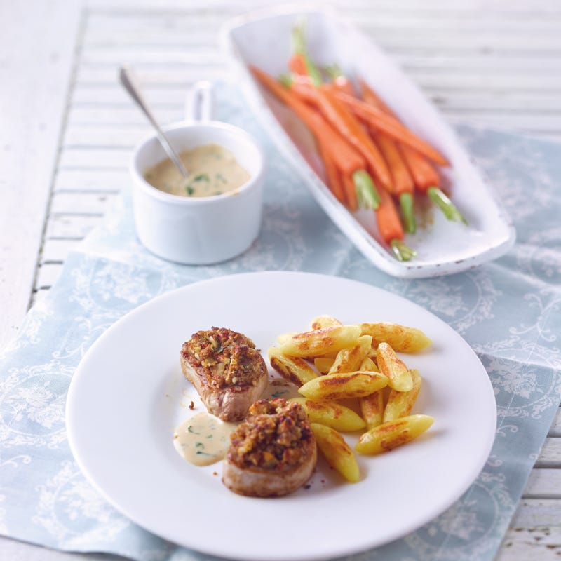 Foto Schweinemedaillons mit Cantuccinikruste von WW