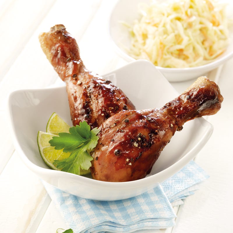 Foto Hähnchenschenkel mit Honigmarinade von WW