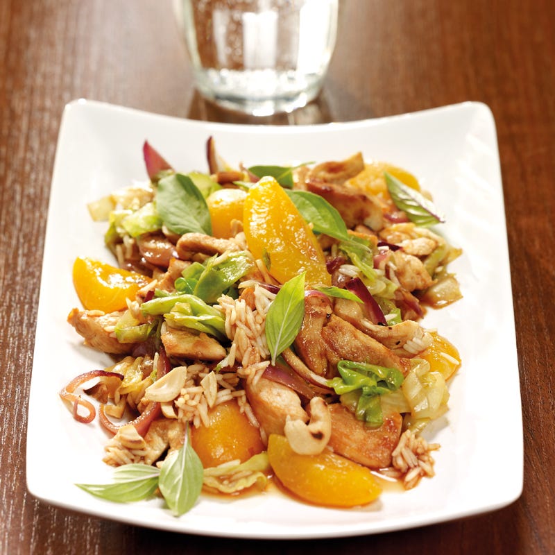 Foto Hähnchenwok mit Aprikosen von WW