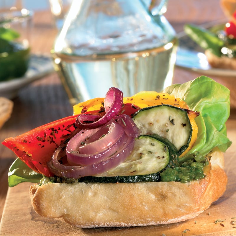 Foto Gemüse-Ciabatta von WW