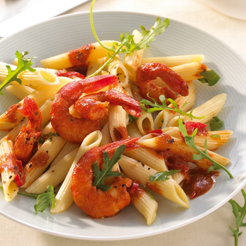 Foto Penne mit Chili-Garnelen von WW