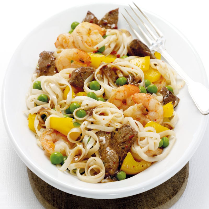 Foto Nudeln Surf´n Turf von WW