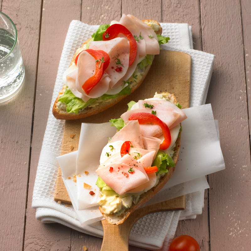 Foto Hähnchen-Ei-Baguette von WW