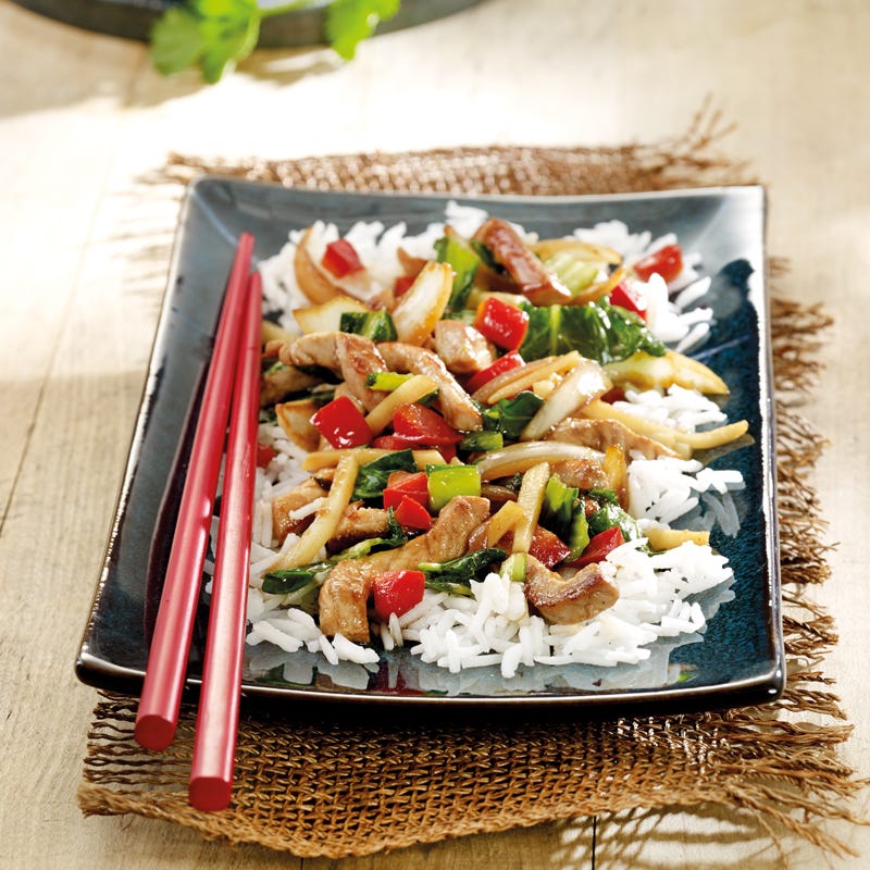 Foto Schweinefleisch süßsauer von WW