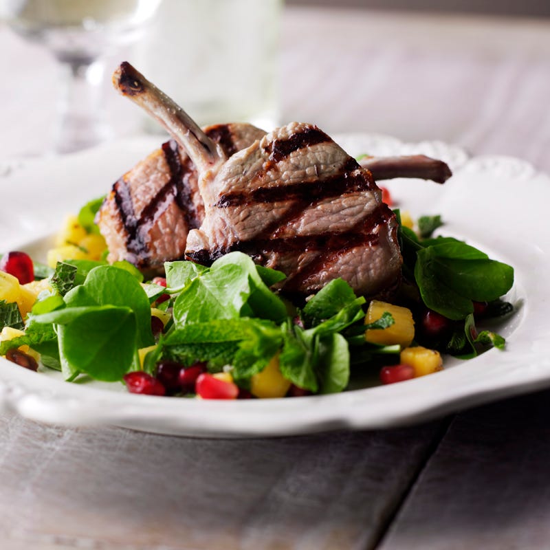 Foto Gegrillte Lammkoteletts von WW