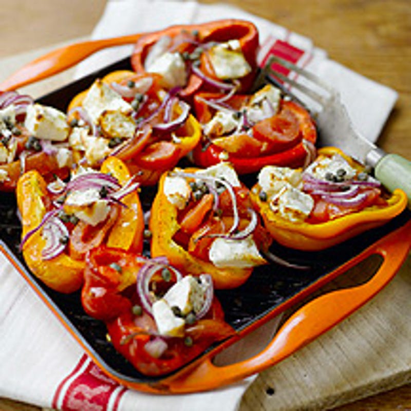 Photo of Feta stuffed roasted peppers by WW