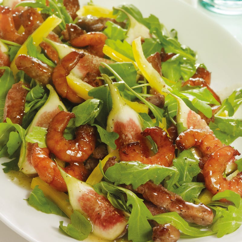 Foto Garnelen-Kalbfleisch-Salat von WW