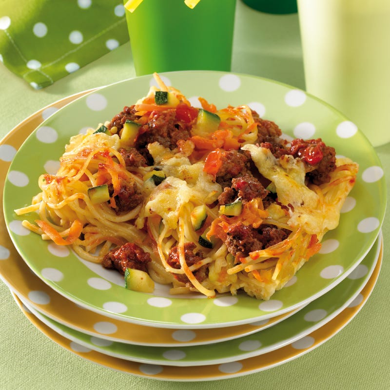 Foto Spaghettipizza von WW