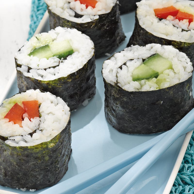 Foto Dreierlei Veggie-Makis von WW