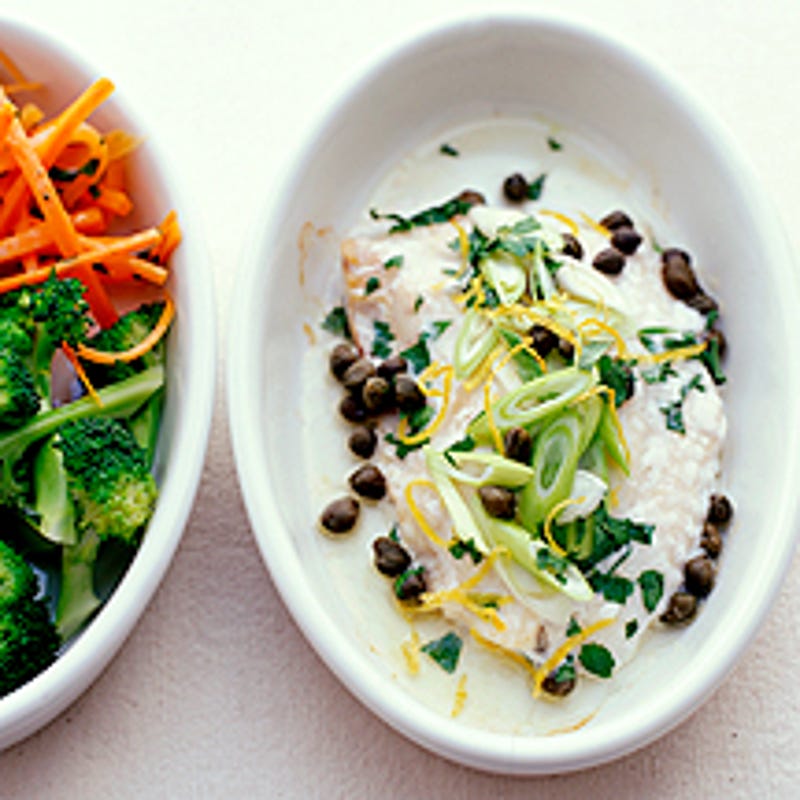 Foto Seezungenfilet mit Zitrone und Kapern von WW