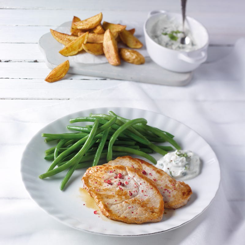 Foto Mini-Schnitzel mit Roquefortcreme von WW