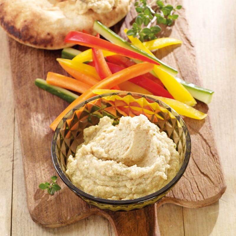 Foto Hummus mit Gemüsesticks von WW