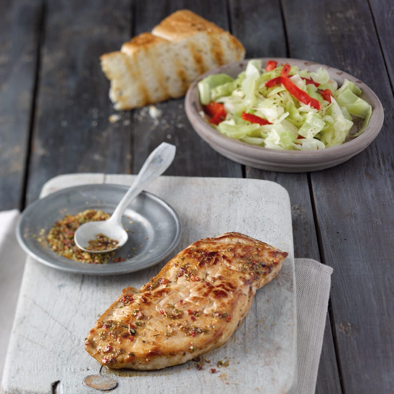 Foto Gyrosschnitzel mit Kraut von WW