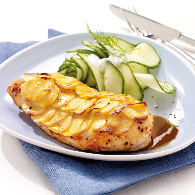 Foto Hähnchen mit Kartoffelkruste von WW