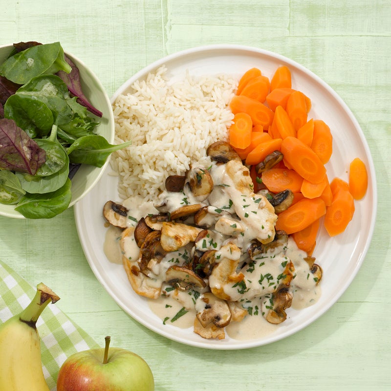 Geschnetzeltes mit Reis Rezept | WW Deutschland Geschnetzeltes mit Reis Rezept | WW Deutschland