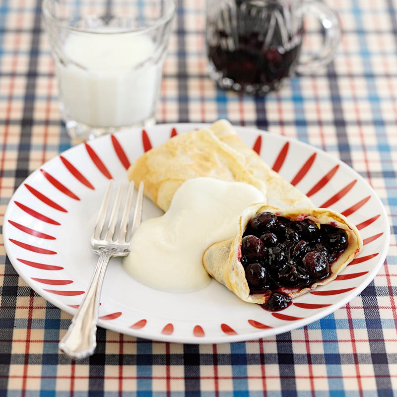 Foto Blaubeer-Zitronen-Crêpes von WW