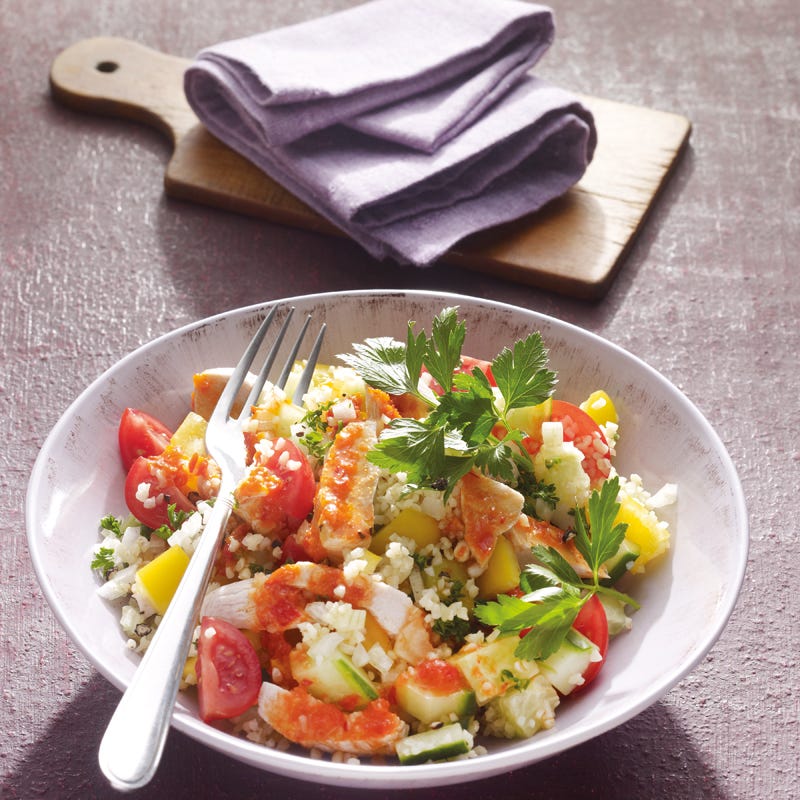 Orientalischer Bulgursalat