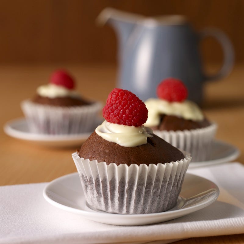 Himbeer-Schoko-Muffins