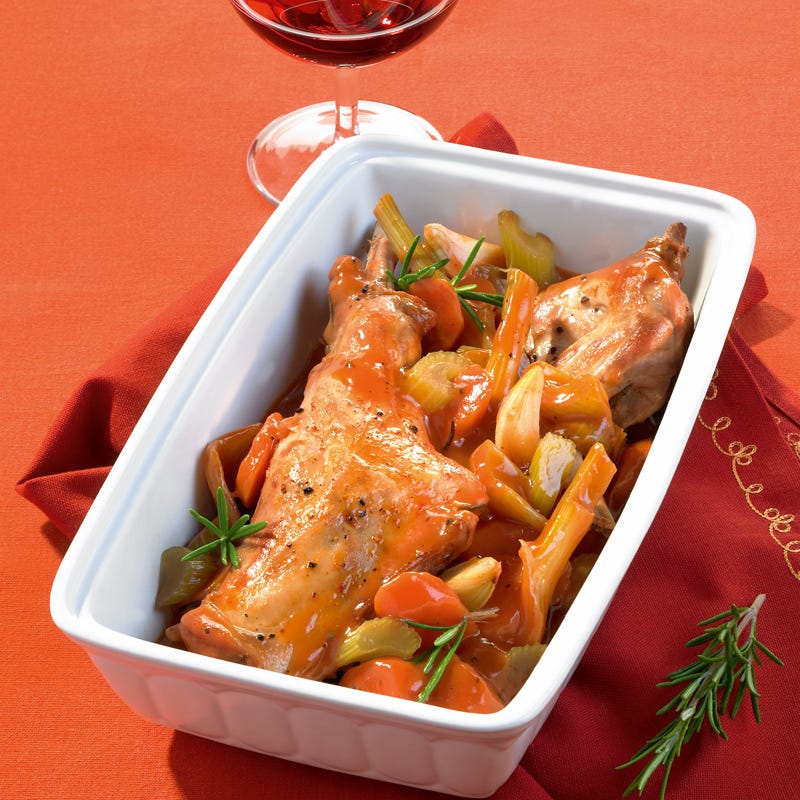 Foto Geschmortes Kaninchen von WW