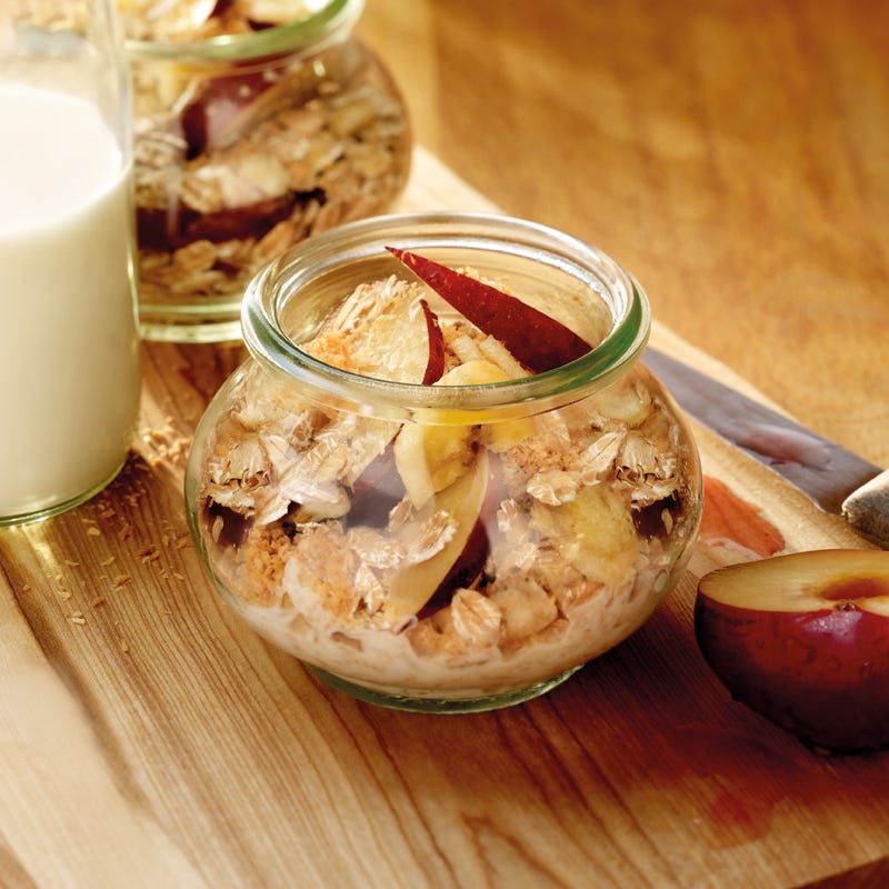 Foto Pflaumenmüsli mit Bananenchips von WW