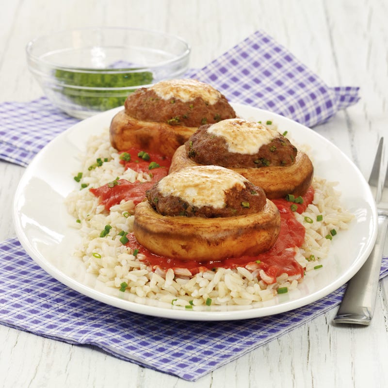 Foto Gefüllte Champignons mit Tatar von WW