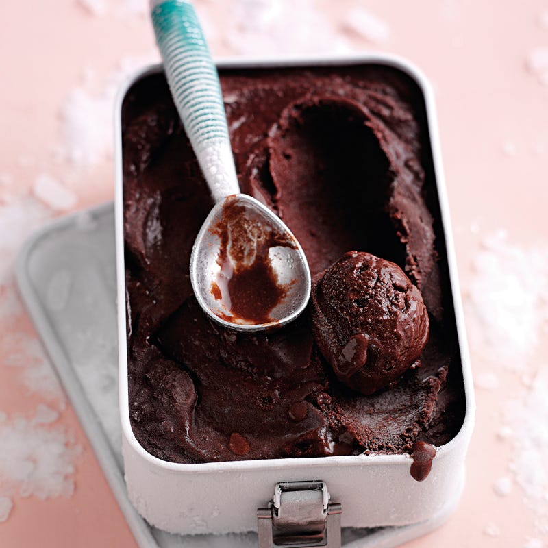Schoko-Kirsch-Sorbet